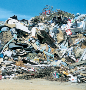 construction waste landfill